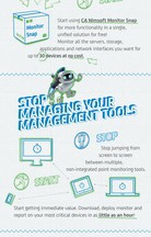 CA Nimsoft Monitor Snap Infographic