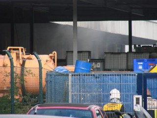 Brand Lagerhalle 004