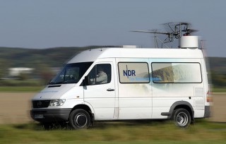 Via Ü-Wagen geht die Hanse Sail direkt On Air _ Verwendung honorarfrei bei Angabe (c)NDR