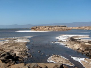 Salzsee Lac Assal (Foto: Dr. Klaus Schuback)