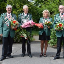 v.l. Ekkehard Merbeth, Alfred Strehlau, Grazxna Jatzek, Manfred Spehr