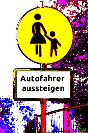 autofahrer aussteigen logo