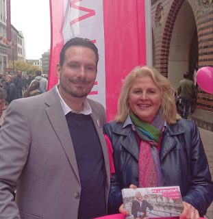 Foto (Die Linke): Kathrin Weiher und Sebastian Kai Ising 